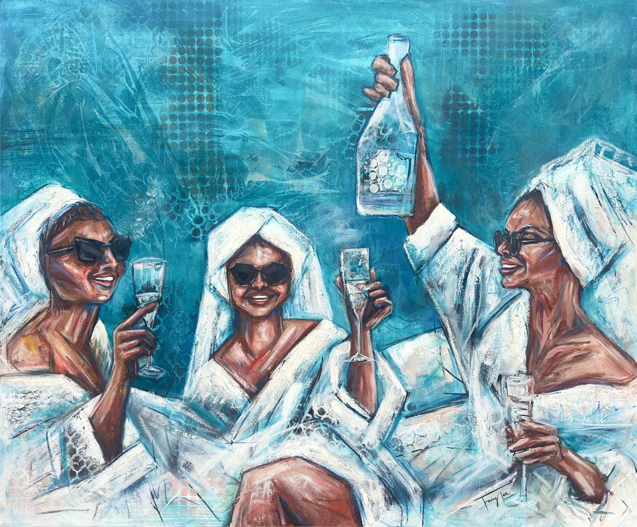 Cheers to Us by Tracy Lee Warusevitane